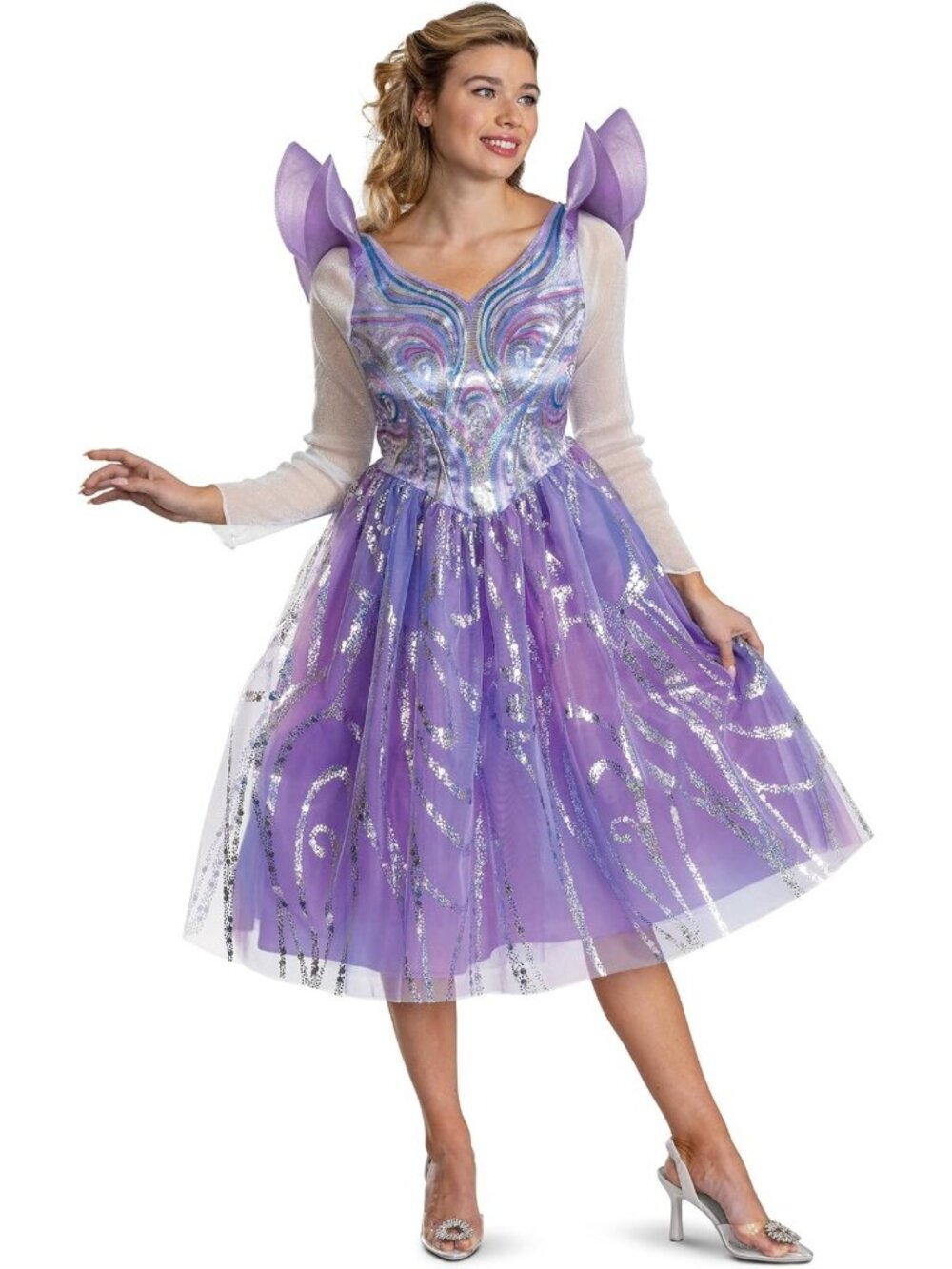 Wicked Glinda Costume for Women, Official Movie Halloween Outfit, Adult Size